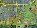 Land for sale Nisku- 127.2Ac in GEarth2